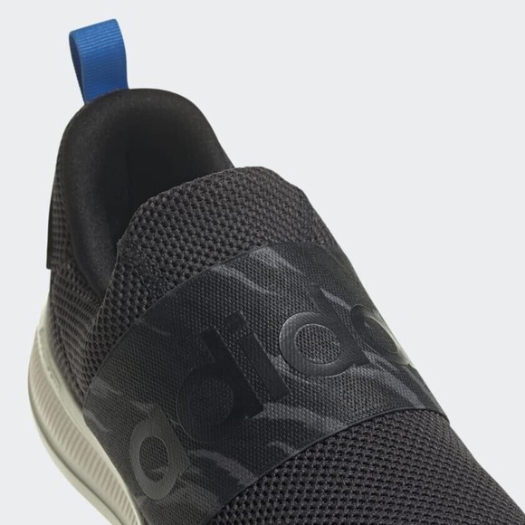 Adidas Shoes Men's Size 9.5‎ Lite Racer Adapt 4.0 Slip-On Running Sneakers Black - Picture 7 of 8